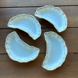 Vintage Homer Laughlin Hudson Bone Dishes, set of 4